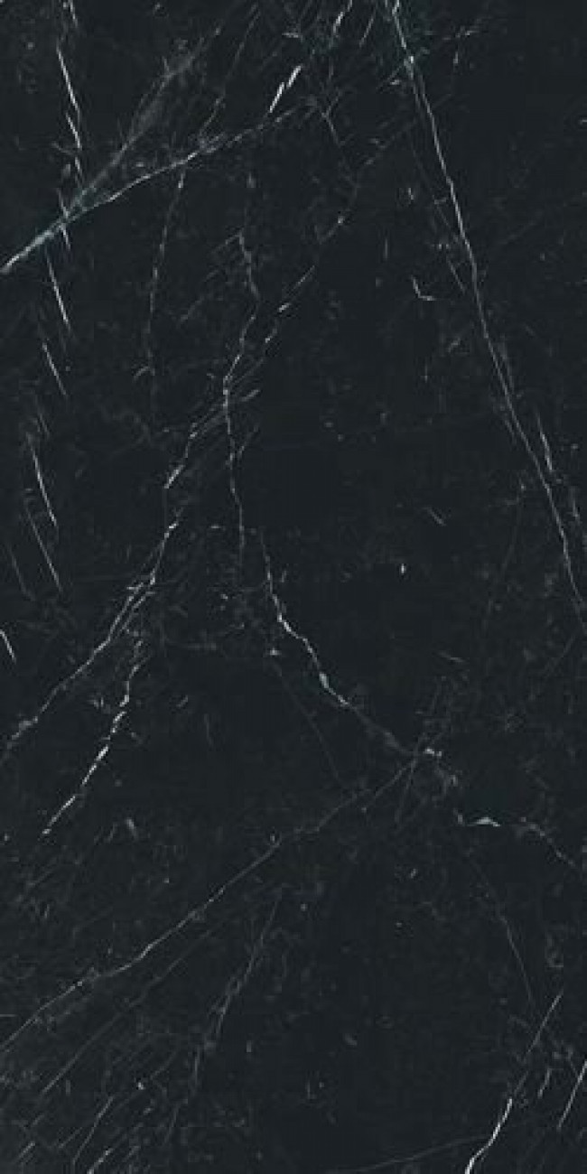 Плитка I Classici Marquinia Glossy R 750876 глянцевая черный мрамор 120x60 9мм Rex Ceramiche