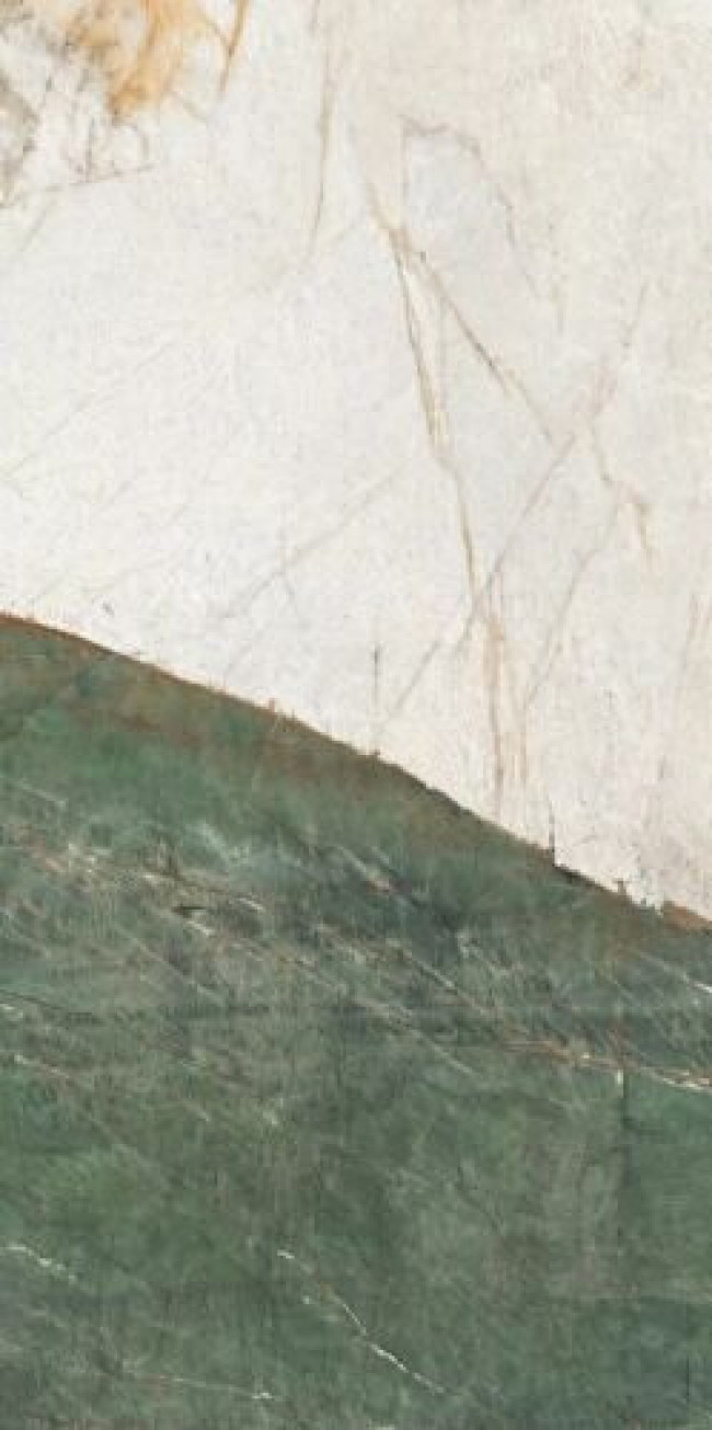 Плитка Heritage Luxe Aqua Glossy Ret 774856 глянцевая зеленый, белый мрамор 120x60 6мм Rex Ceramiche