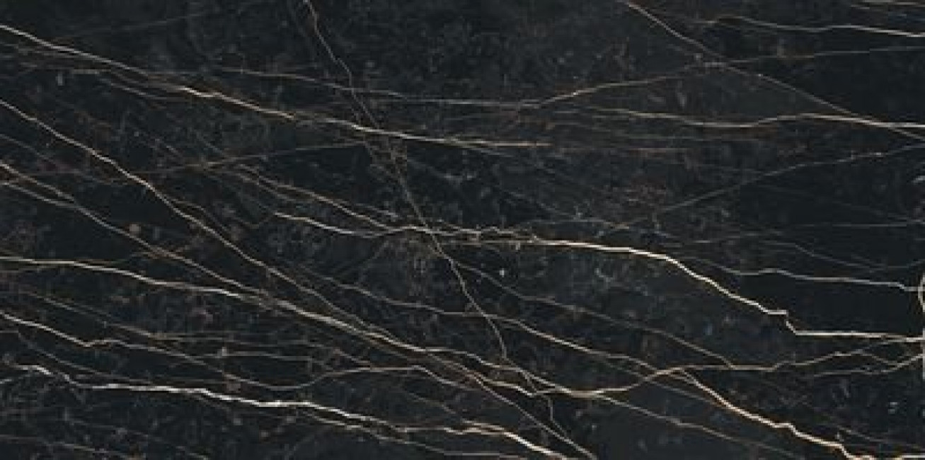 Плитка Prexious Rex Thunder Night Glossy 60X120R 755848 глянцевая черный мрамор 120x60 9мм Rex Ceramiche
