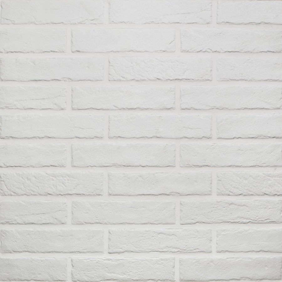 Керамогранит 25x6 Trbc White Brick матовая белый под кирпич Rondine