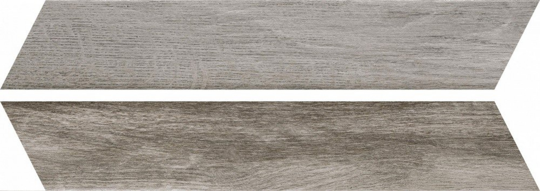 Керамогранит 45x8 Vntg Cendre Chevron 0,88 Box матовая светло-серый дерево Rondine