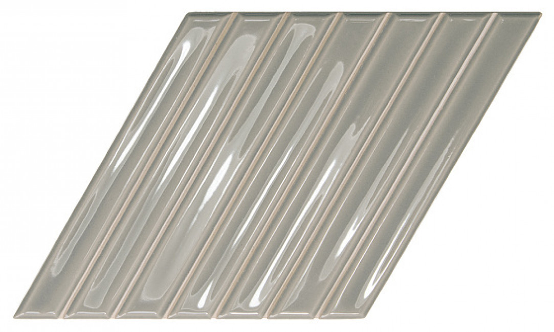 Плитка настенная 25.9x15 Spike Bars B Mineral Grey Gloss 135022 Wow
