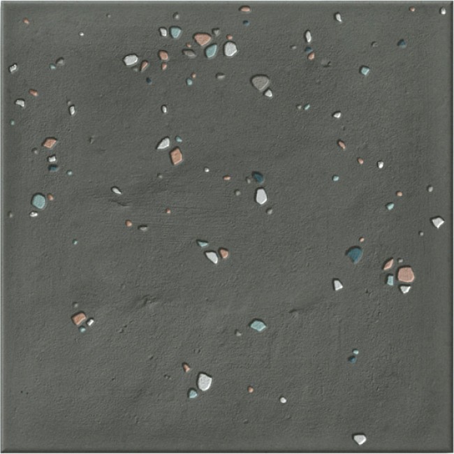 Керамогранит 15x15 Stardust Pebbles Nero 126394 Wow