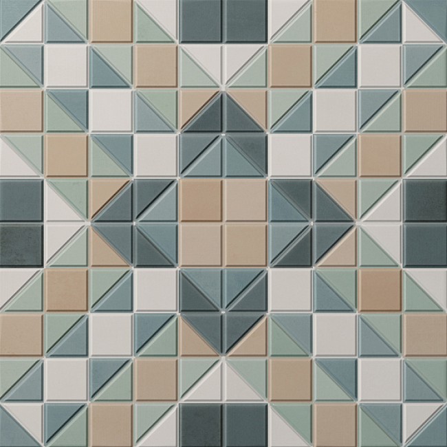 Керамогранит 28x28 Tesserae Like Marino Plus 127405 Wow