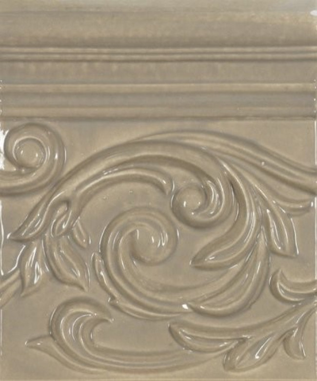Плитка 18x15 Decor Poesia Vison глянцевая коричневый Ape
