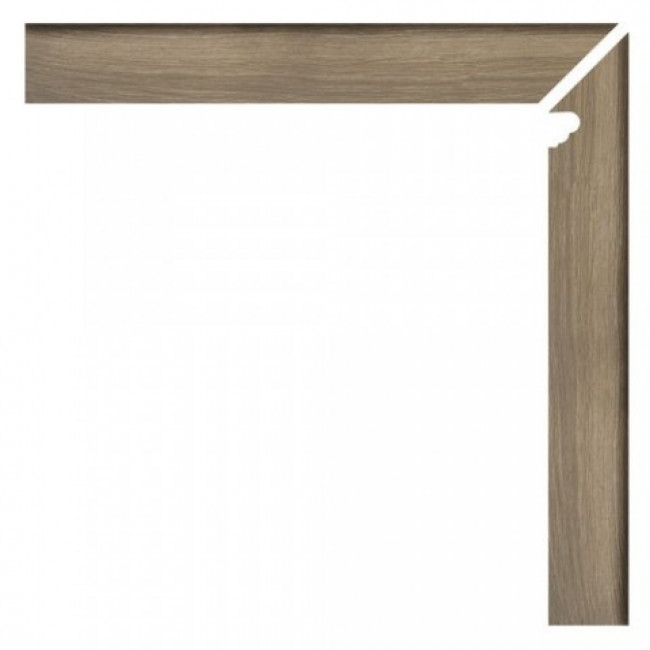 Керамогранит 60x8 Zanquin Fior. Dcha. Oregon Roble матовая темно-коричневый дерево Ape