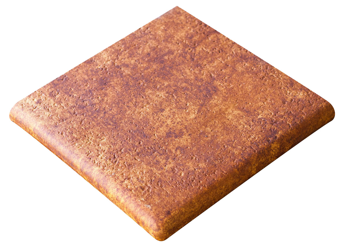 Ступень угловая 33x33 Jasper Esquina Marron матовая Gres de Aragon