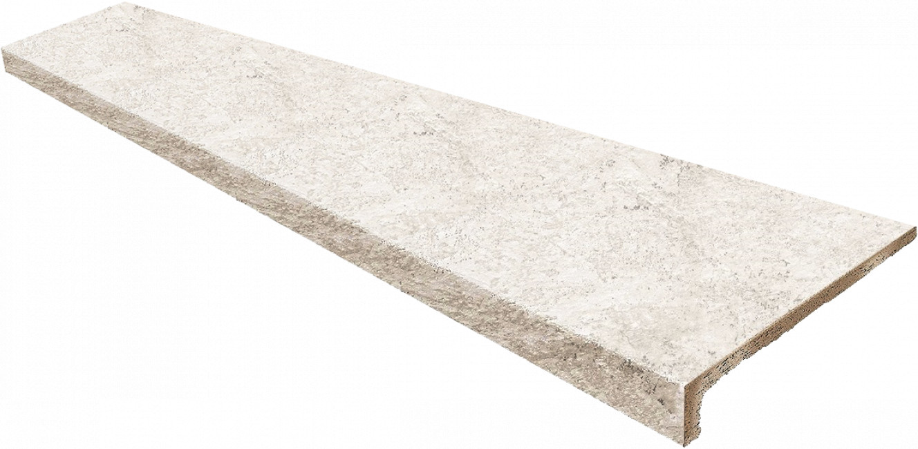 Ступень фронтальная 120x32 Evolution White матовая Gresmanc