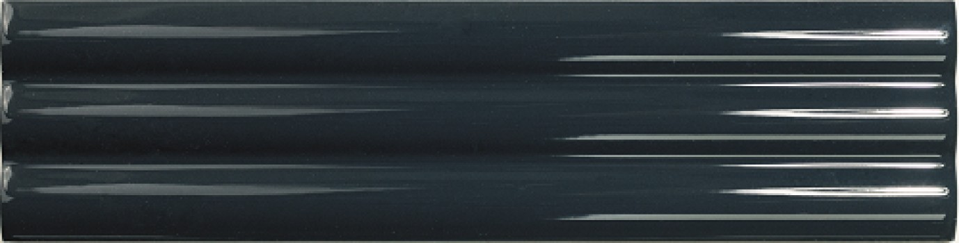 Плитка настенная 25x6 9мм Мэтч Кёрд Миднайт Блю/темно-синяя глянцевая глянцевая DNA