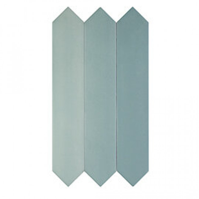 Плитка Candy Crayon Blue 128394 матовая голубой однотонная 24x4 DNA Tiles