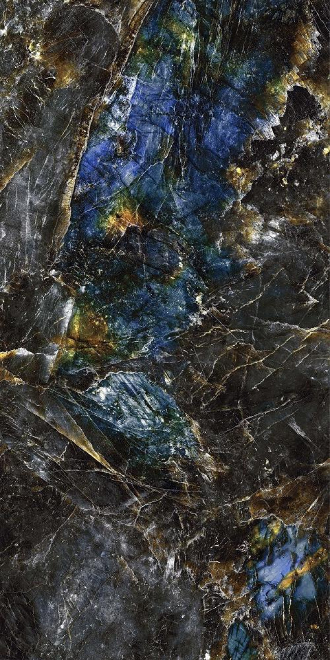 Керамогранит 120x60 Multi Milkyway Nebula Series полированная синий оникс Bluezone