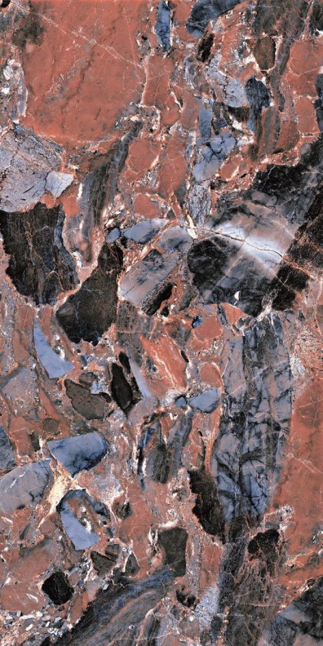 Керамогранит 120x60 Oribica Marinace Nebula Series Ппх полированная многоцветный мрамор Bluezone