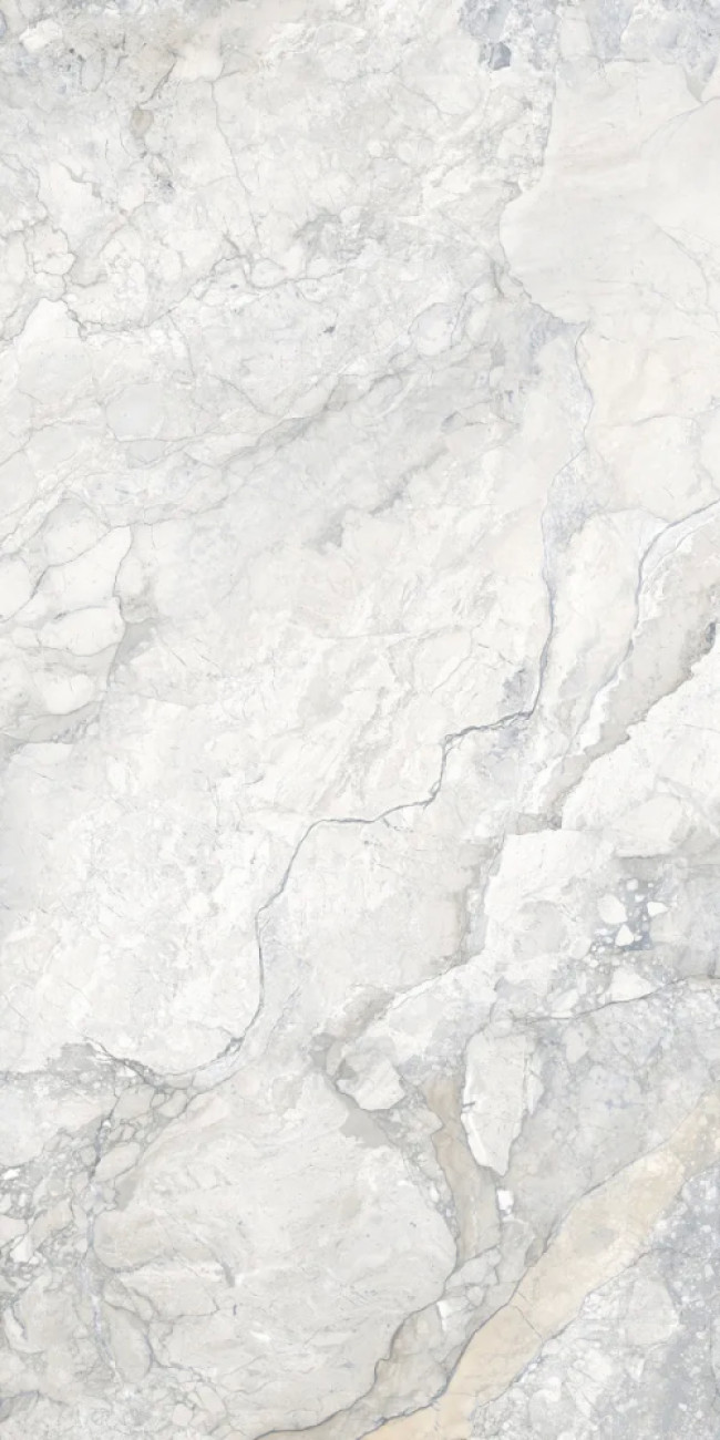 Керамогранит 120x60 Angl White Lap Ret полированная белый камень Bottega