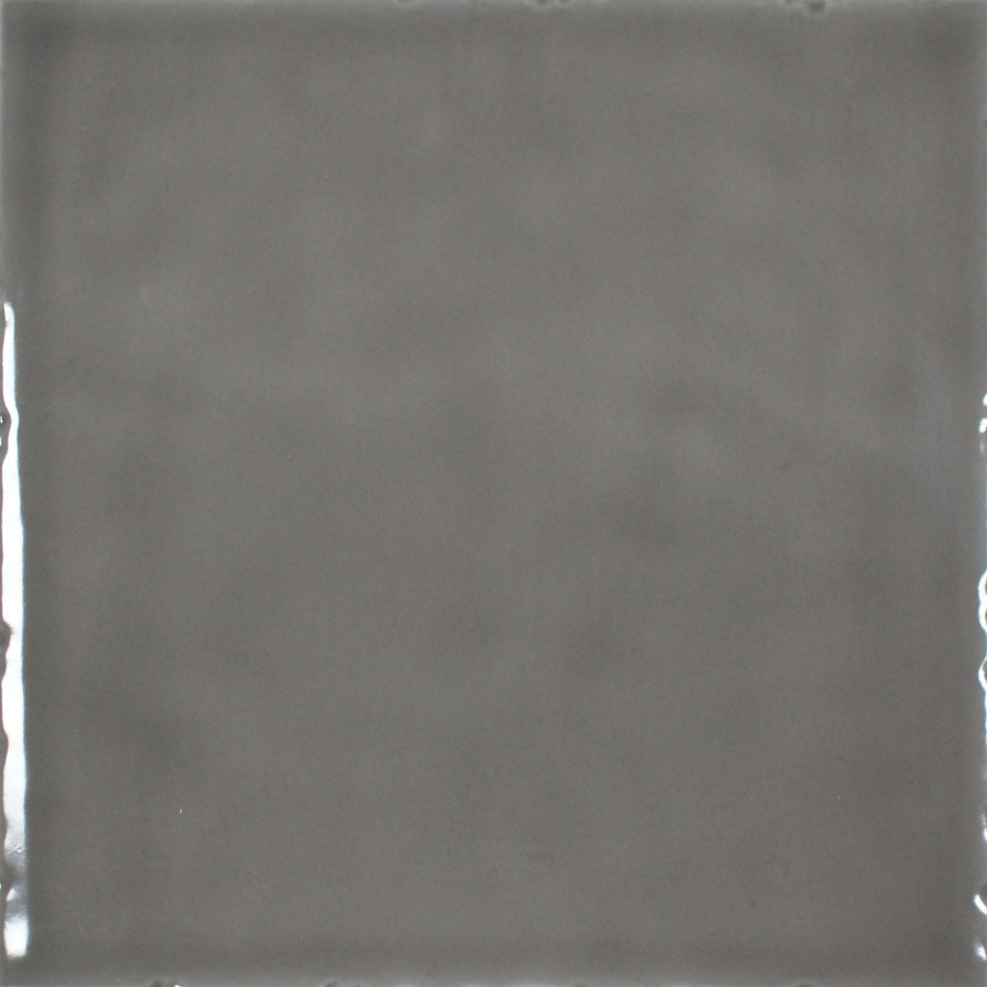 Плитка 15x15 Plus Basalt глянцевая темно-серый Cevica