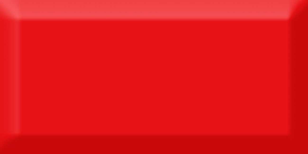 Керамическая плитка ABC0000105 Rojo Biselado Brillo 15x8 для стен глянцевая Absolut Keramika