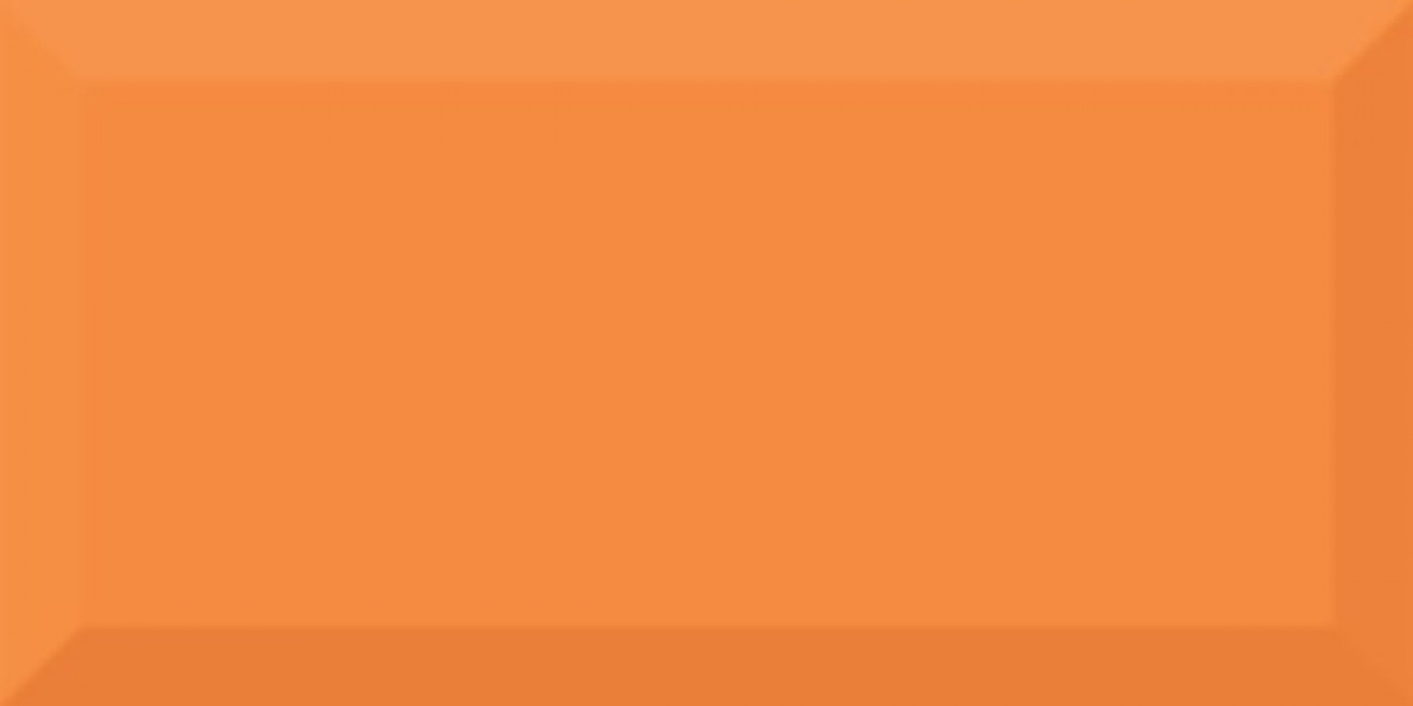 Керамическая плитка ABC0000058 Monocolor Naranja Biselado Brillo 20x10 для стен глянцевая Absolut Keramika