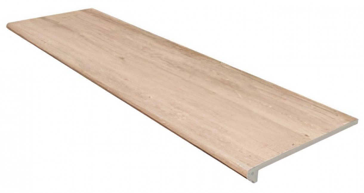 Клинкер 120x30 Peld. Red.120 Marble Travert. Beige Liso матовая бежевый травертин Gres Aragon