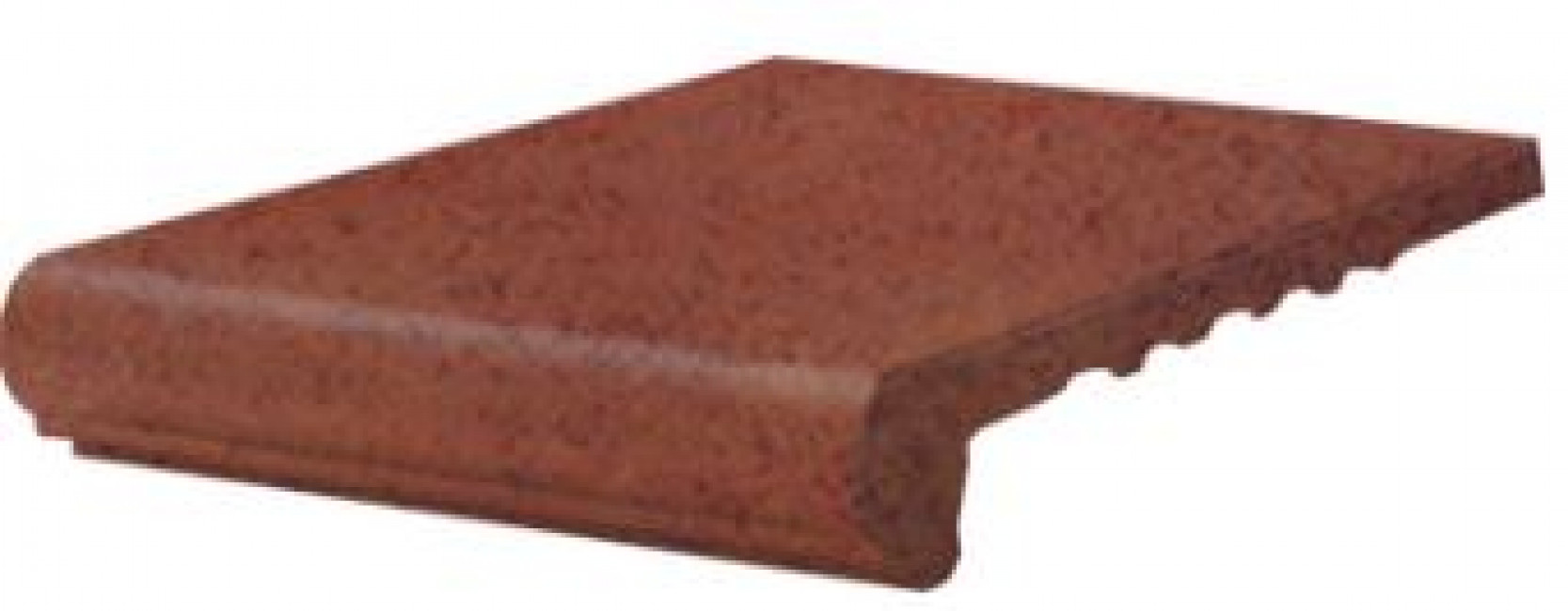 Клинкер 33x24 Peldaño Redondo 25 Classic Parma матовая коричневый камень Gres Aragon