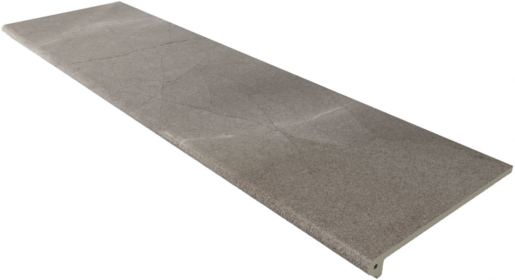 Клинкер 120x30 Peld. Red.120 Marble Pulpis Liso матовая серый мрамор Gres Aragon