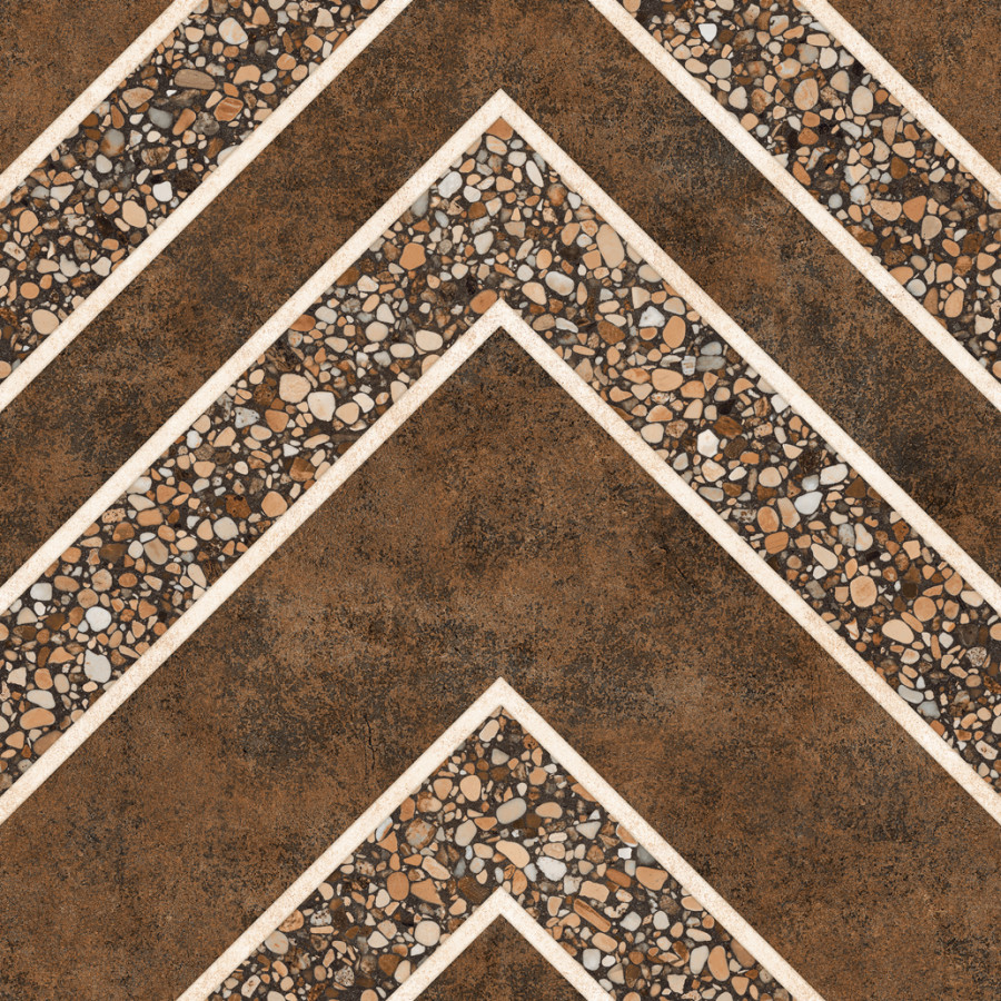 Керамогранит 40x40 Arc Samba Choco Matt It матовая коричневый 15мм Gresant