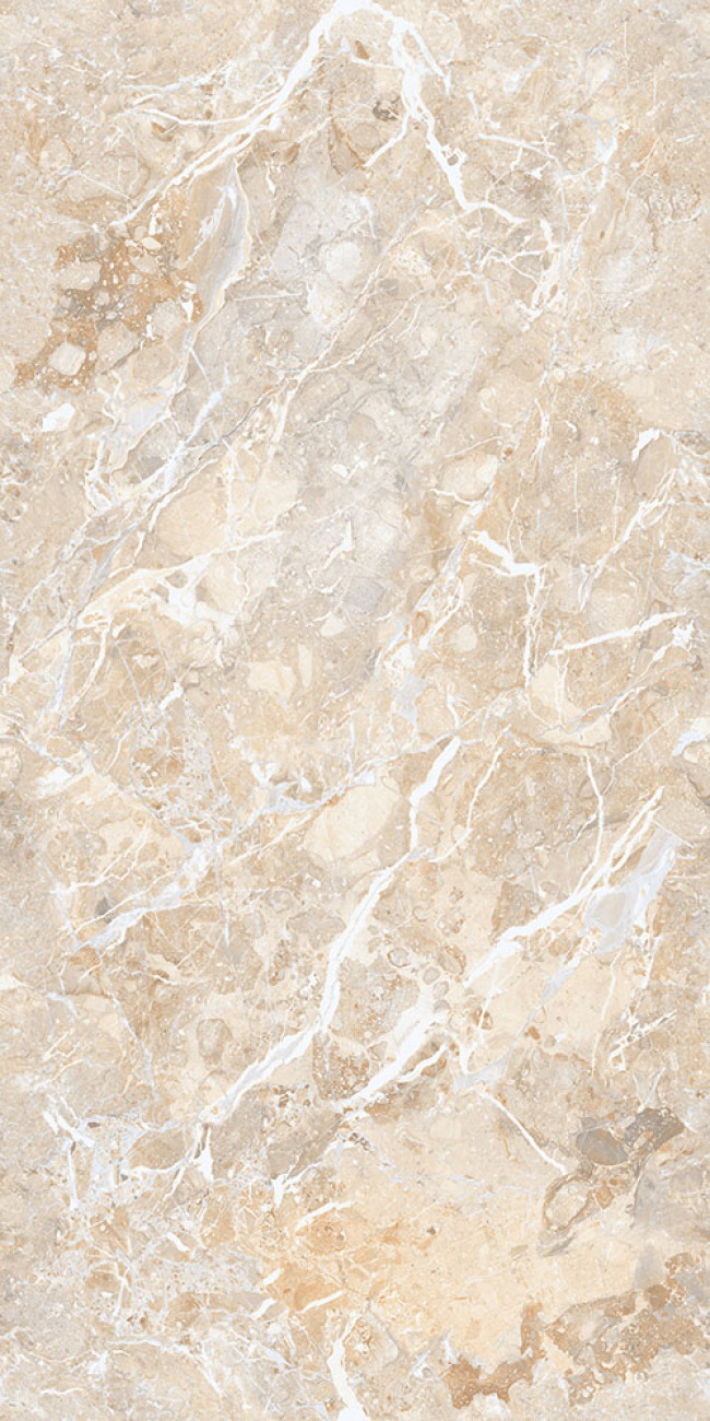 Керамогранит 120x60 Breccia Boreale Beige Infinia Polished It Ппх полированная бежевый мрамор 9мм Gresant