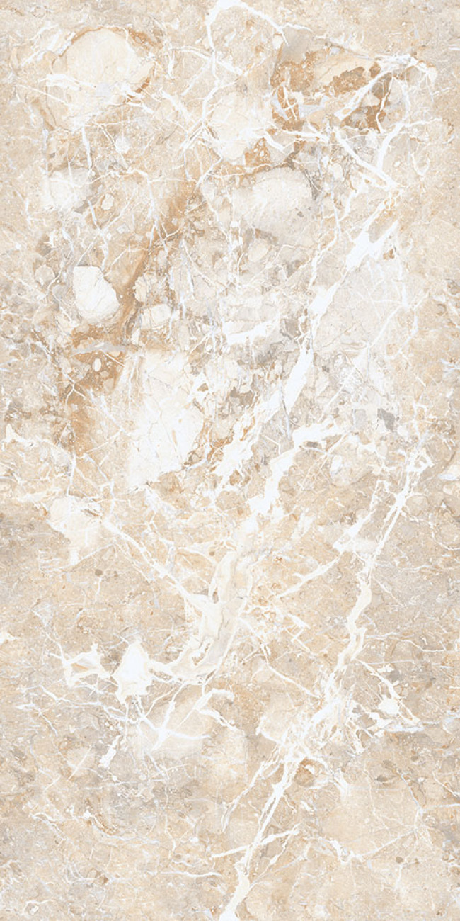 Керамогранит 120x60 Breccia Boreale Beige Infinia Sugar Carving It Ппх шугар бежевый камень 9мм Gresant