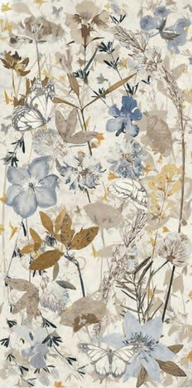 Керамогранит 120x60 Decoro Jolie Reactive 3D Rett матовая бежевый La Fenice