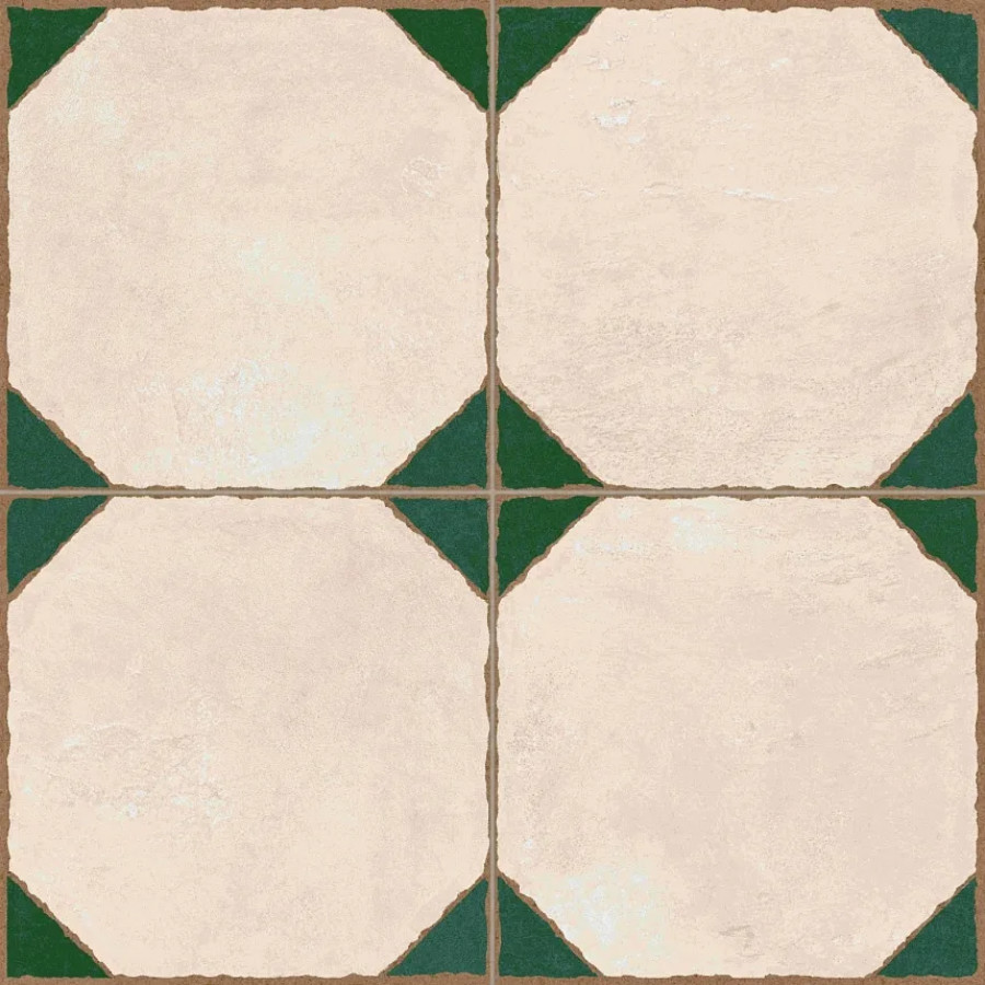 Керамогранит 58x58 10мм Artistic Green матовая El Molino