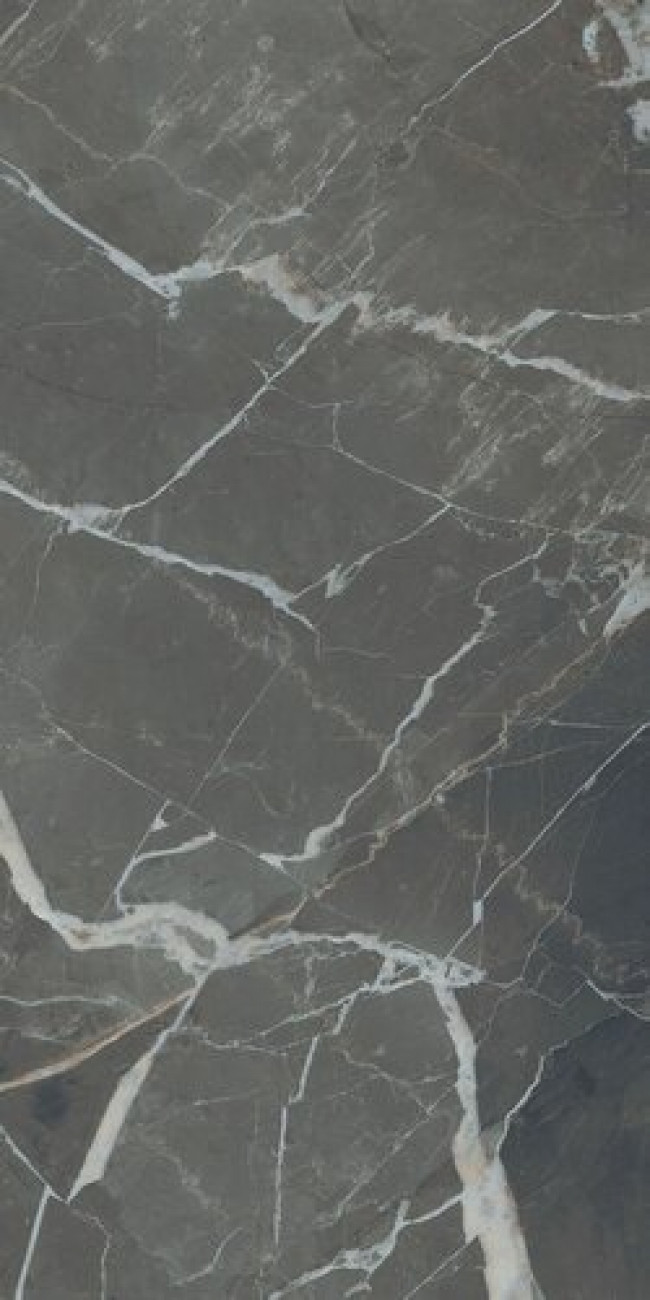 Плитка Stones 20 Calacatta Black Glossy 60X120Rt 756232 глянцевая темно-серый мрамор 120x60 9мм Casa Dolce Casa