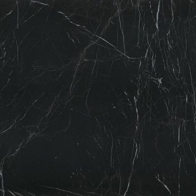 Плитка Roma Diamond Nero Reale Brill Fpxe глянцевая черный мрамор 80x80 Fap Ceramiche