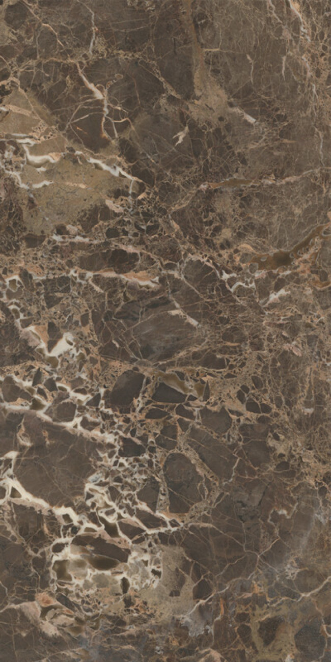 Плитка Elements Lux Emperador Lappato 2A24 коричневый мрамор 120x60 9мм Keope