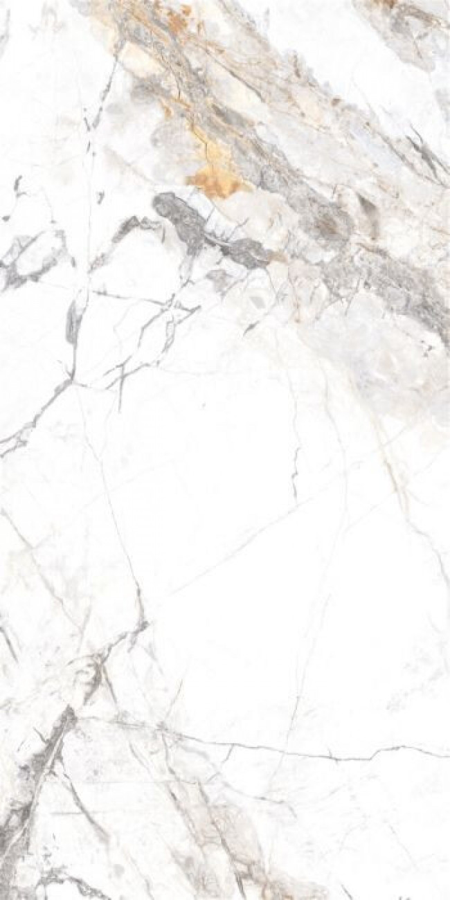 Плитка Invisible Marble Grey Polished Gl Por Tl P15202.6 глянцевая белый мрамор 120x60 10мм Yurtbay