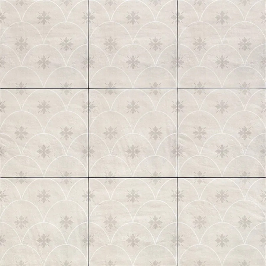 Декор 20x20 8.5мм Glamour White матовая Mainzu