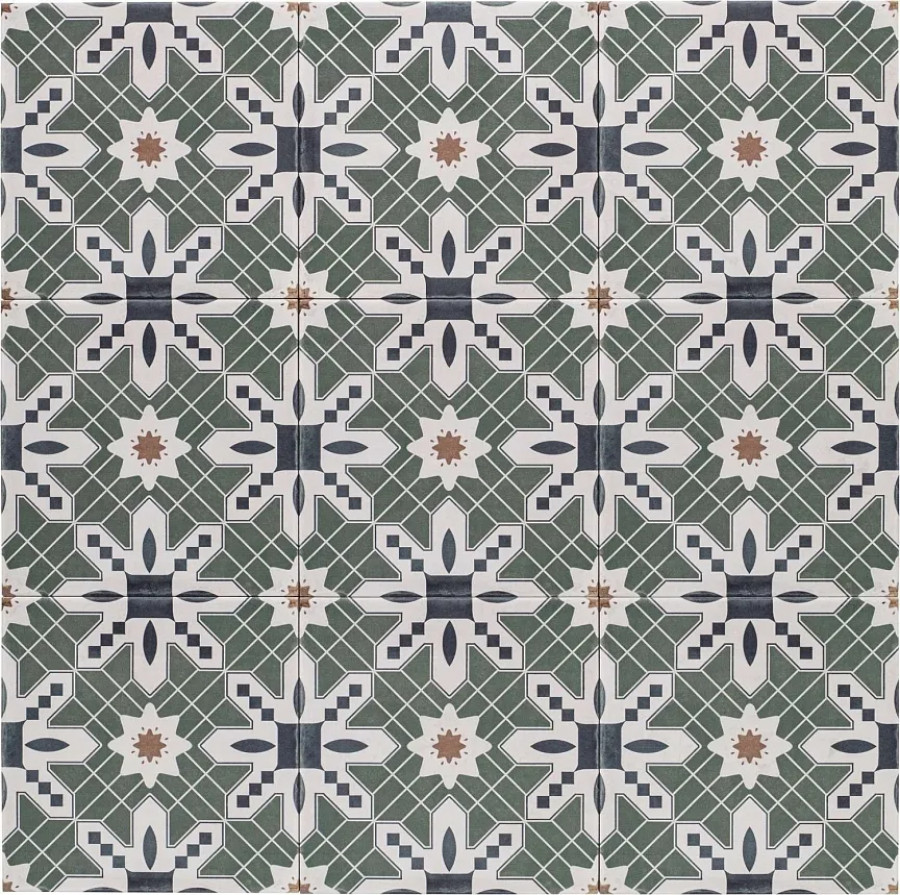 Декор 20x20 8.5мм Elegance Retro матовая Mainzu
