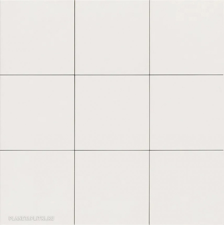 Керамогранит 20x20 8.4мм Trinity Riga White матовая Mainzu