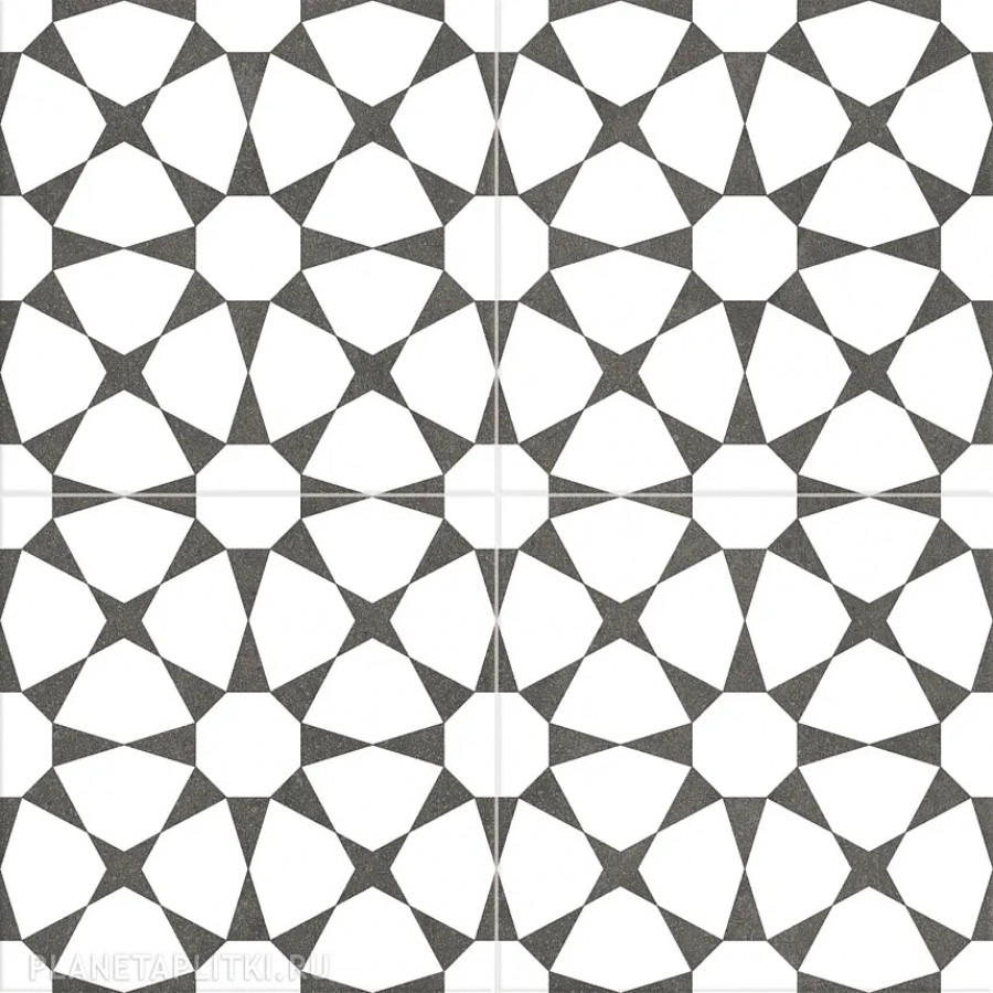 Керамогранит 45x45 9.5мм Vintage Black матовая Pamesa