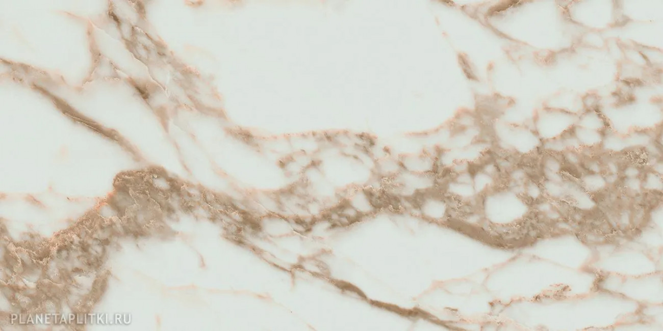 Керамогранит 120x60 10.5мм Rain Arabescato Gold Rect. глянцевая Pamesa