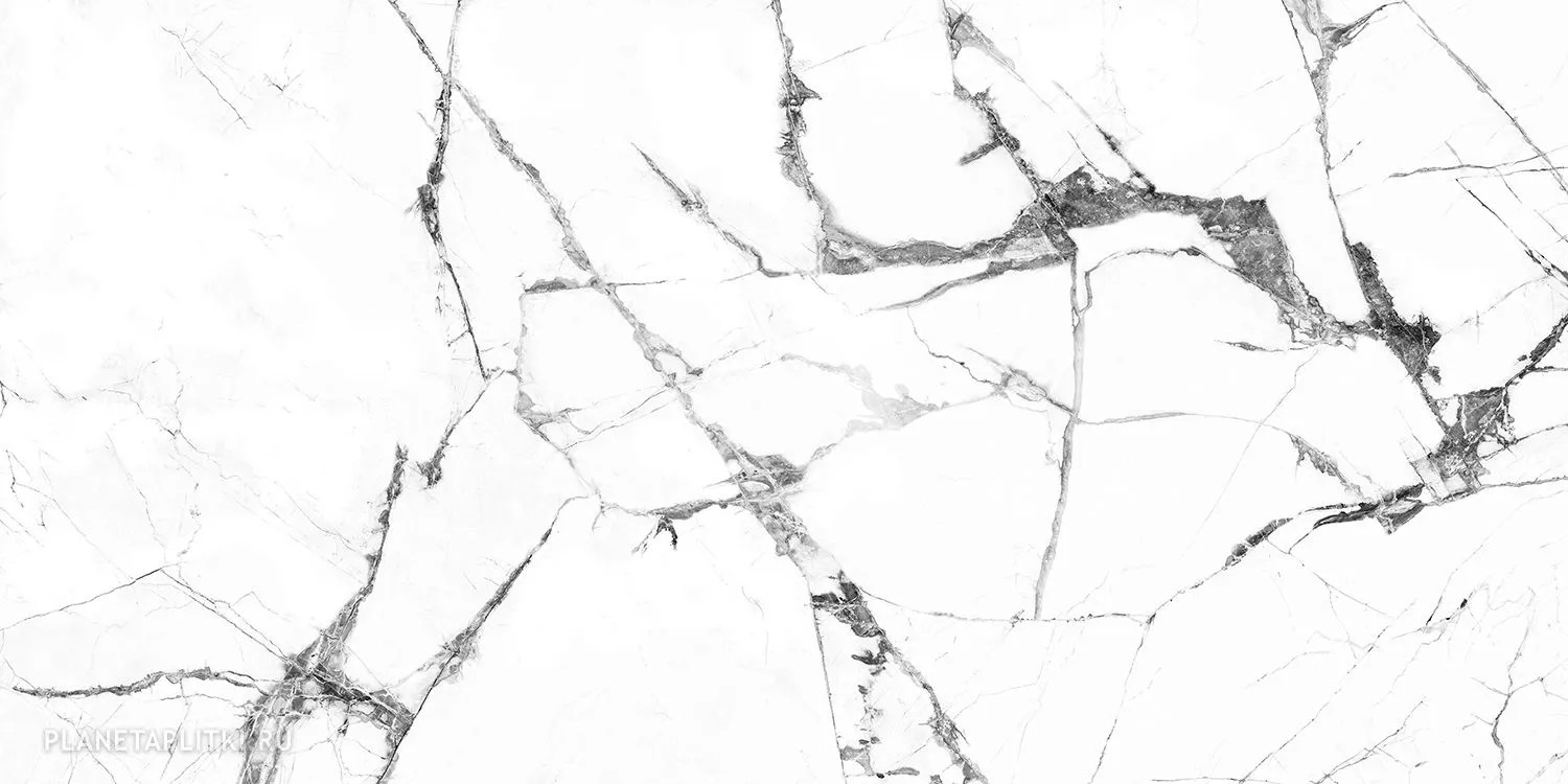 Керамогранит 120x60 Cr. Lux Iceberg White Pul. Rect. полированная Pamesa