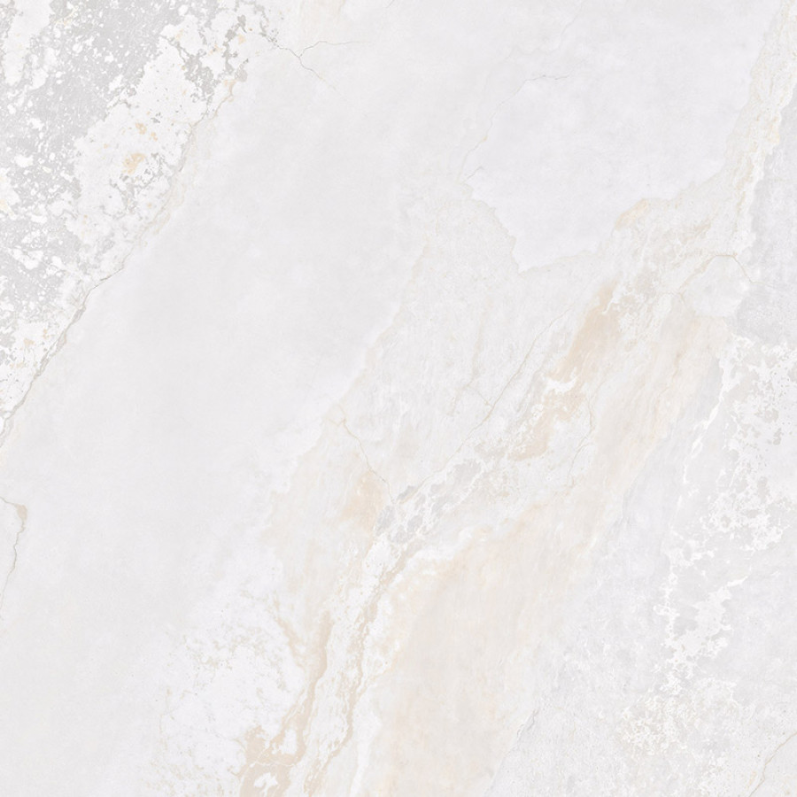 Керамогранит 90x90 Planet Metal Soft White сатинированная Fanal