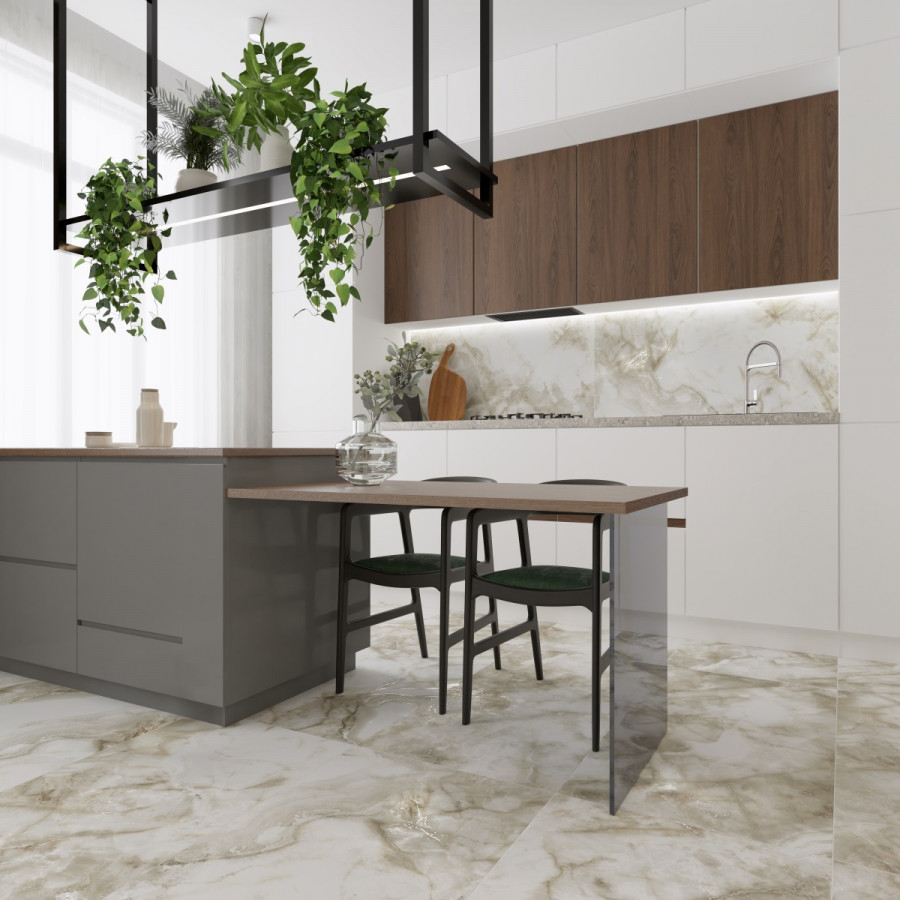 120x60 Marbillo Rose CR228 оникс бежевый карвинг 9мм Primavera