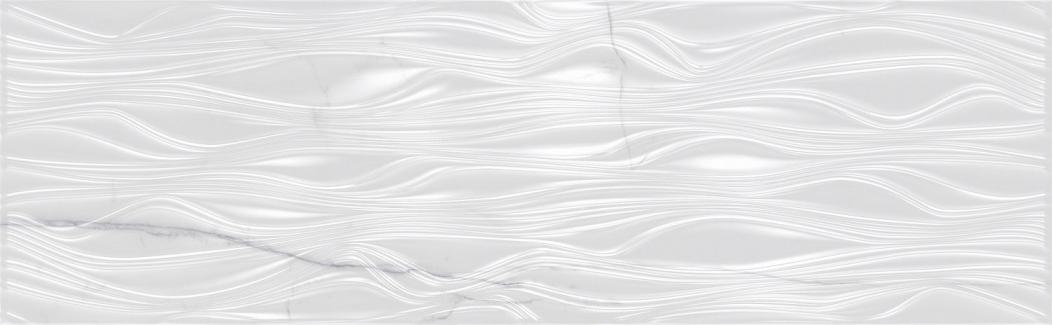 Керамическая плитка ACV000006 Vivid White Calacatta Breeze 100x30 для стен глянцевая Aparici