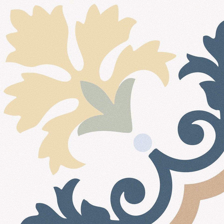 Керамогранит напольная 25x25 9мм Валенсия Уэрта/многоцветный 1 матовая Keros