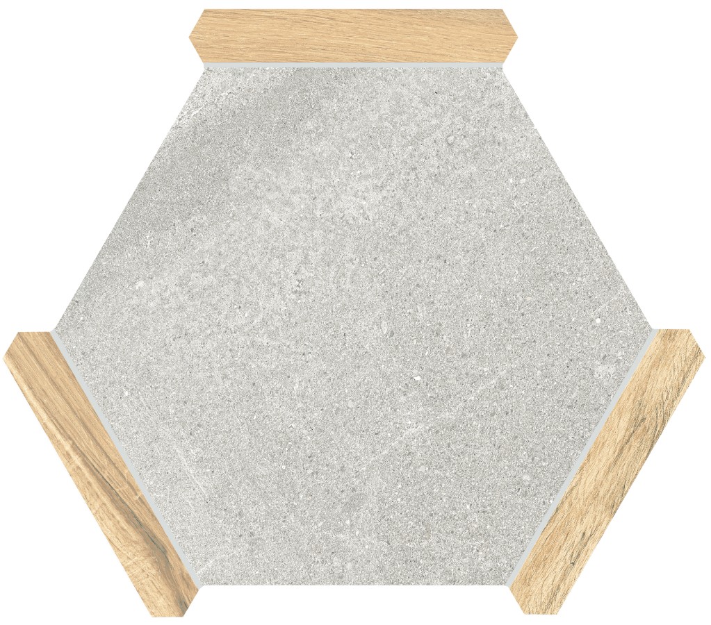 Керамогранит напольная 25x22 8мм Сакраменто пепельный - сосна матовая Monopole