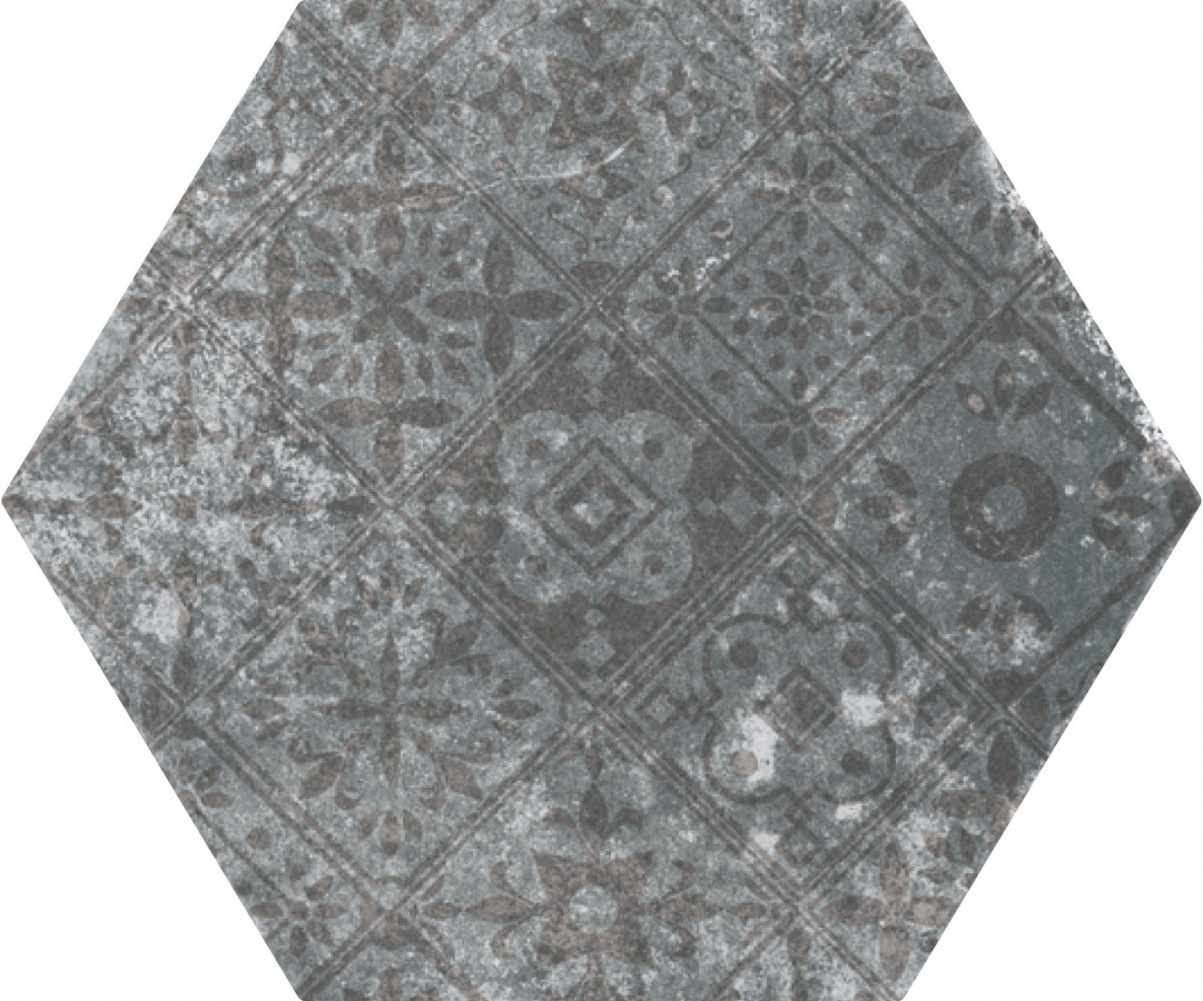 Керамический гранит MNP000008 Pompeia Decor Gris 24x20 для пола матовая Monopole