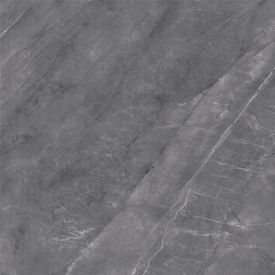 Керамогранит напольная 60x60 9мм Nature Pulpis Dark Grey Matt Carving матовая Realistik