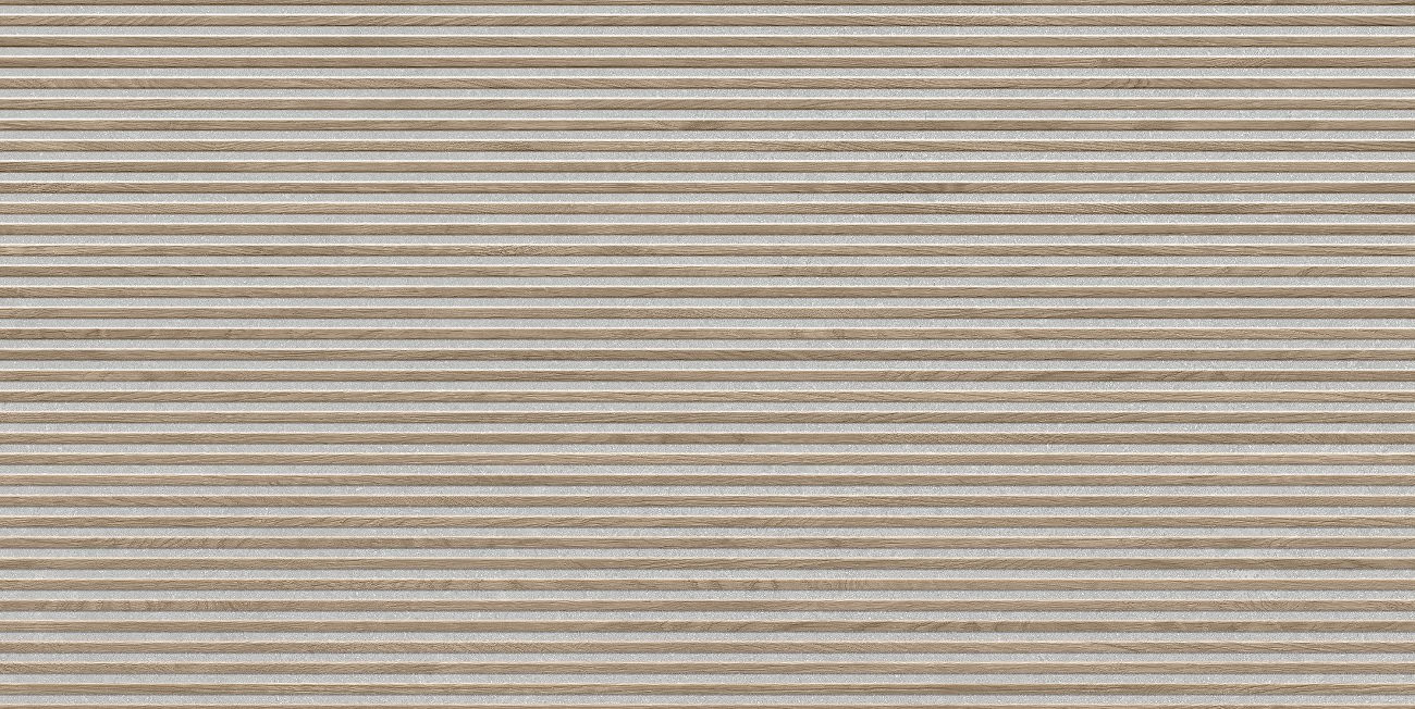 Керамическая плитка ARN000002 Bari Slat Grey 120x60 для стен матовая Argenta