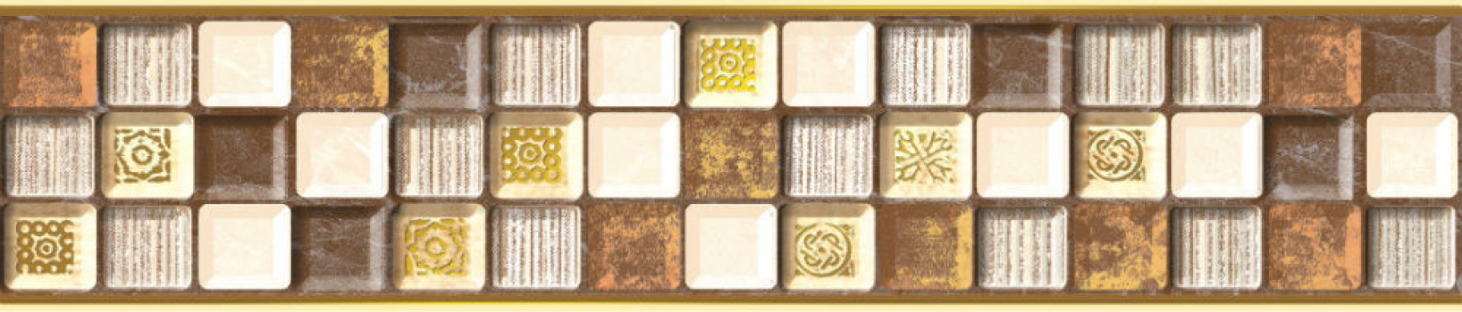 Плитка 28x6 Кармен глянцевая бежевый Axima