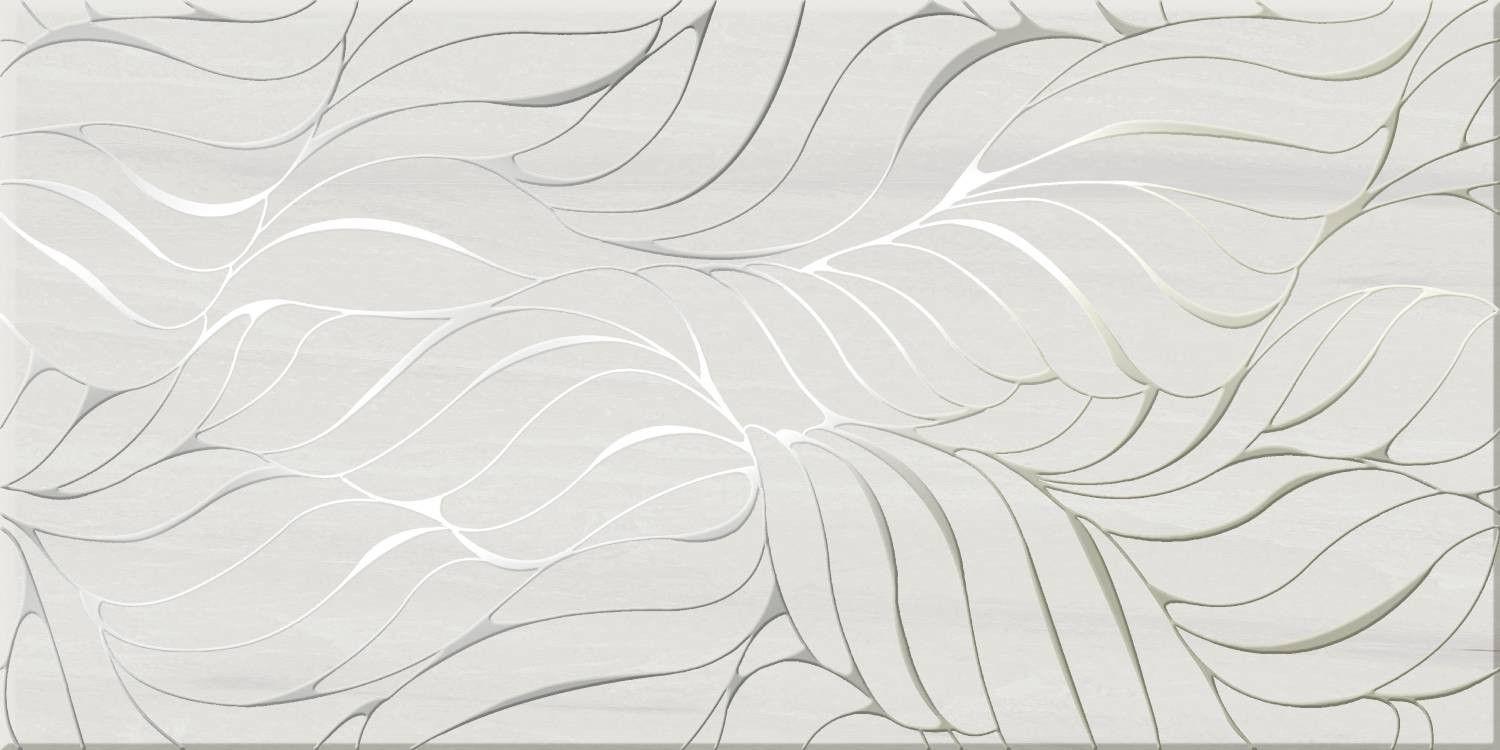 Плитка 50x25 Андалусия глянцевая светло-серый Axima