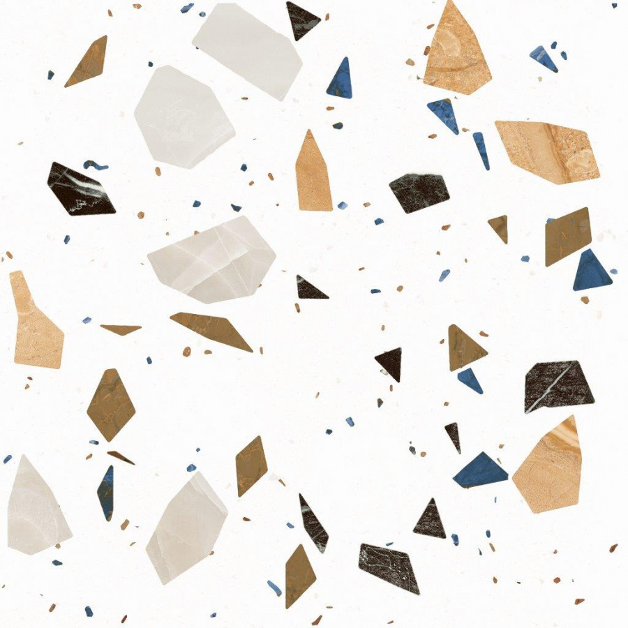 Керамогранит 60x60 Edmotion матовая белый многоцветная Axima