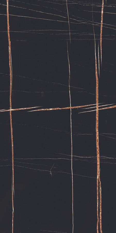 Керамогранит 120x60 Wonder глянцевая чёрный Belleza